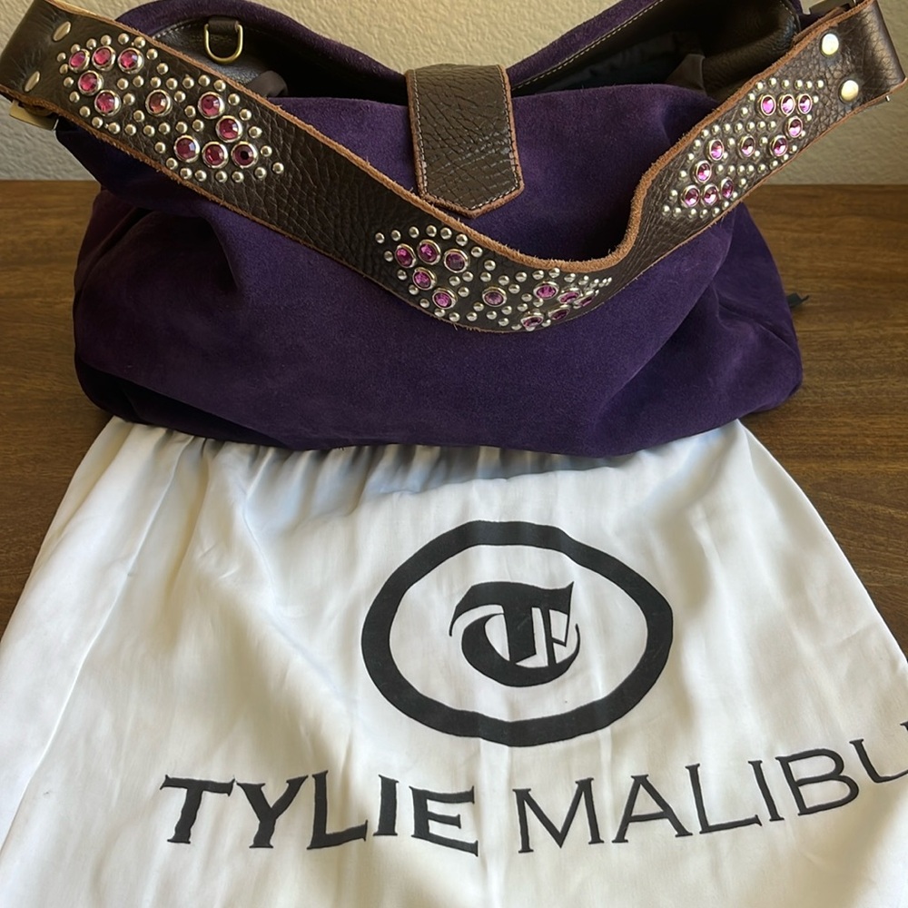 Tylie Malibu royal purple suede